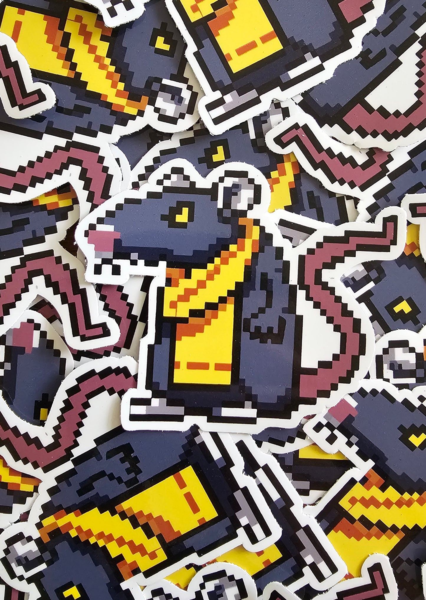 Sticker Pixelrat
