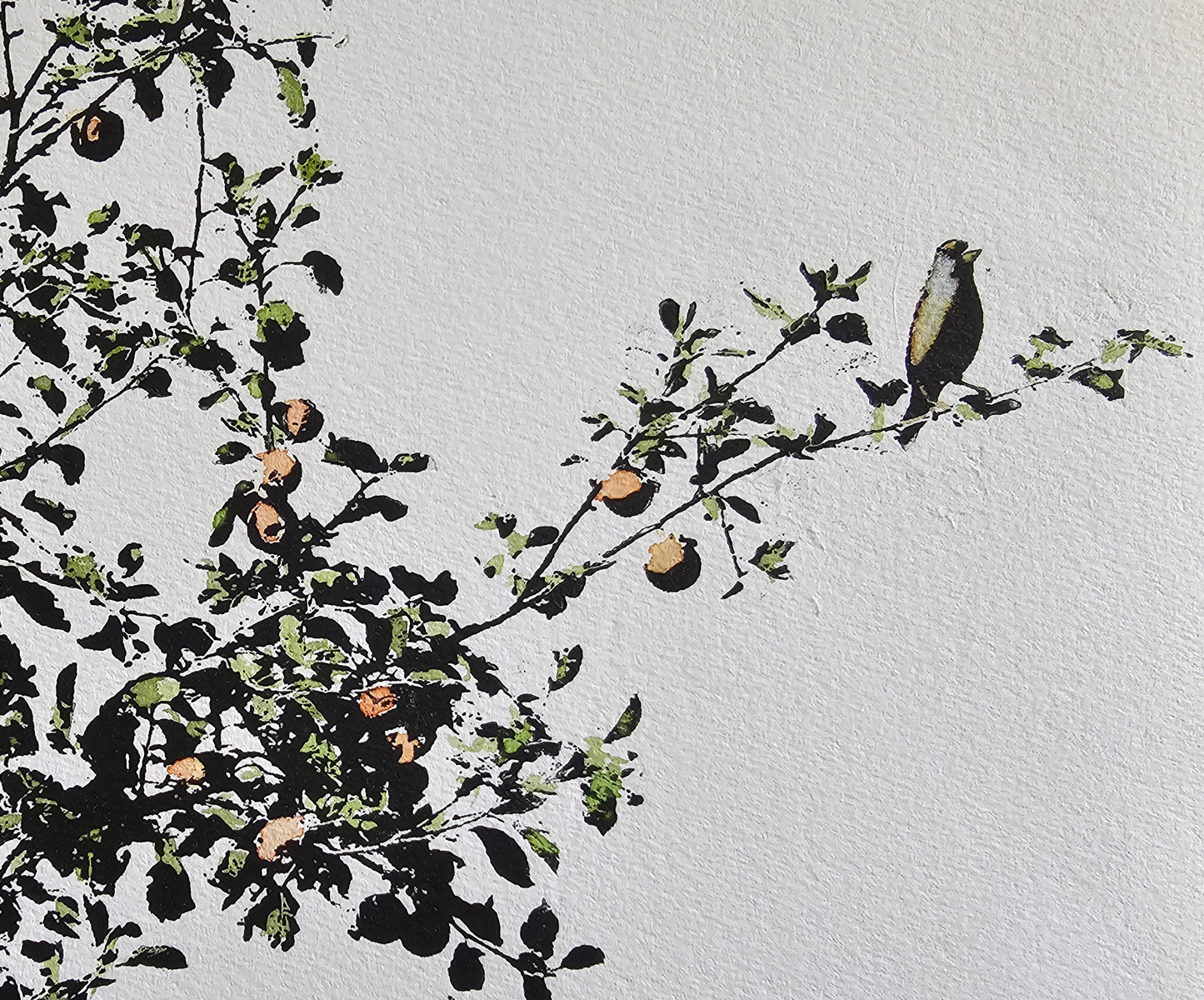 Le Pommier à Marbaix | Mixed media