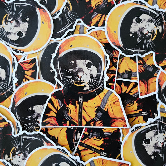 Sticker Ratstronaut