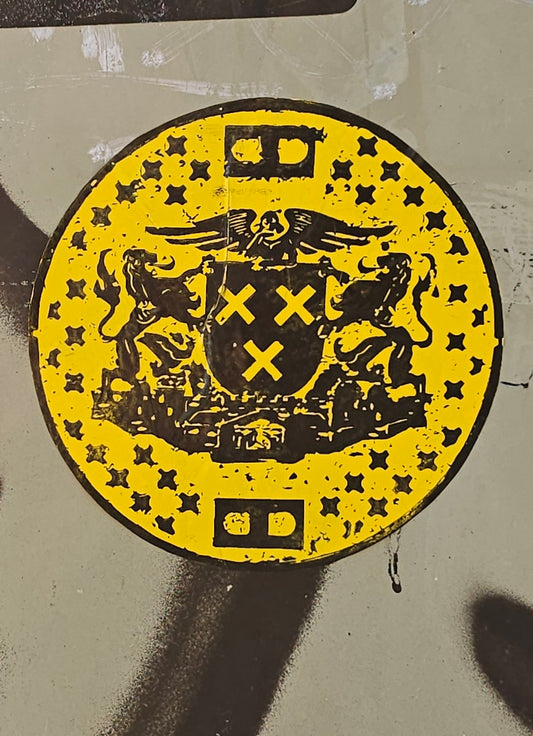 XL Sticker Putdeksel Breda