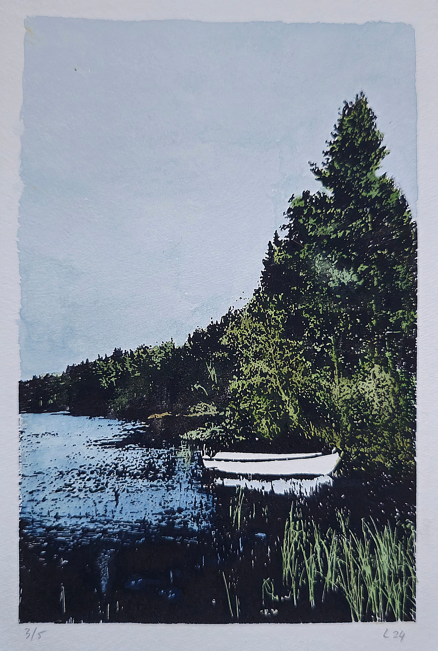 Zomer in Dalarna | Mixed media