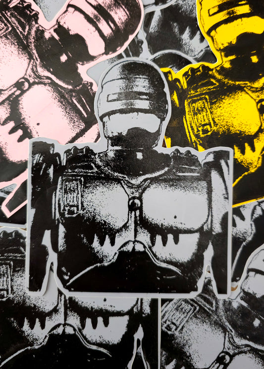 RoboCop | Handgedrukte sticker