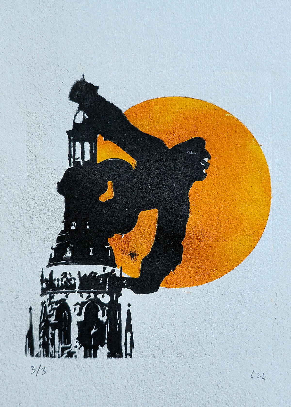 King Kerk / Grote Kong | Acrylgravure