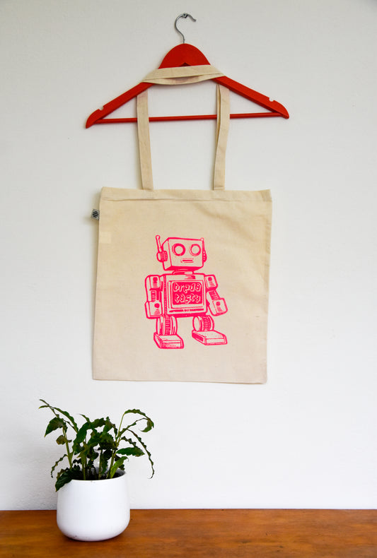 Totebag Tasty Robot