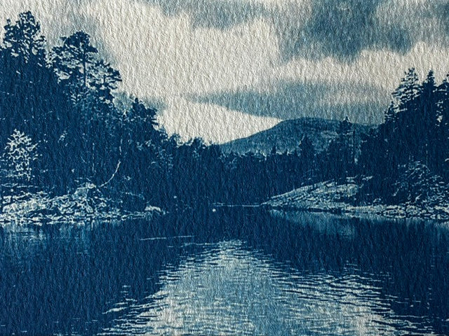 Lesjaskog | Cyanotype