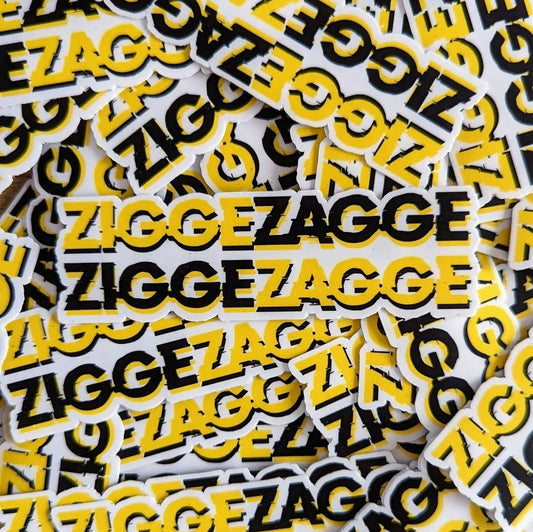 Sticker Zigge Zagge
