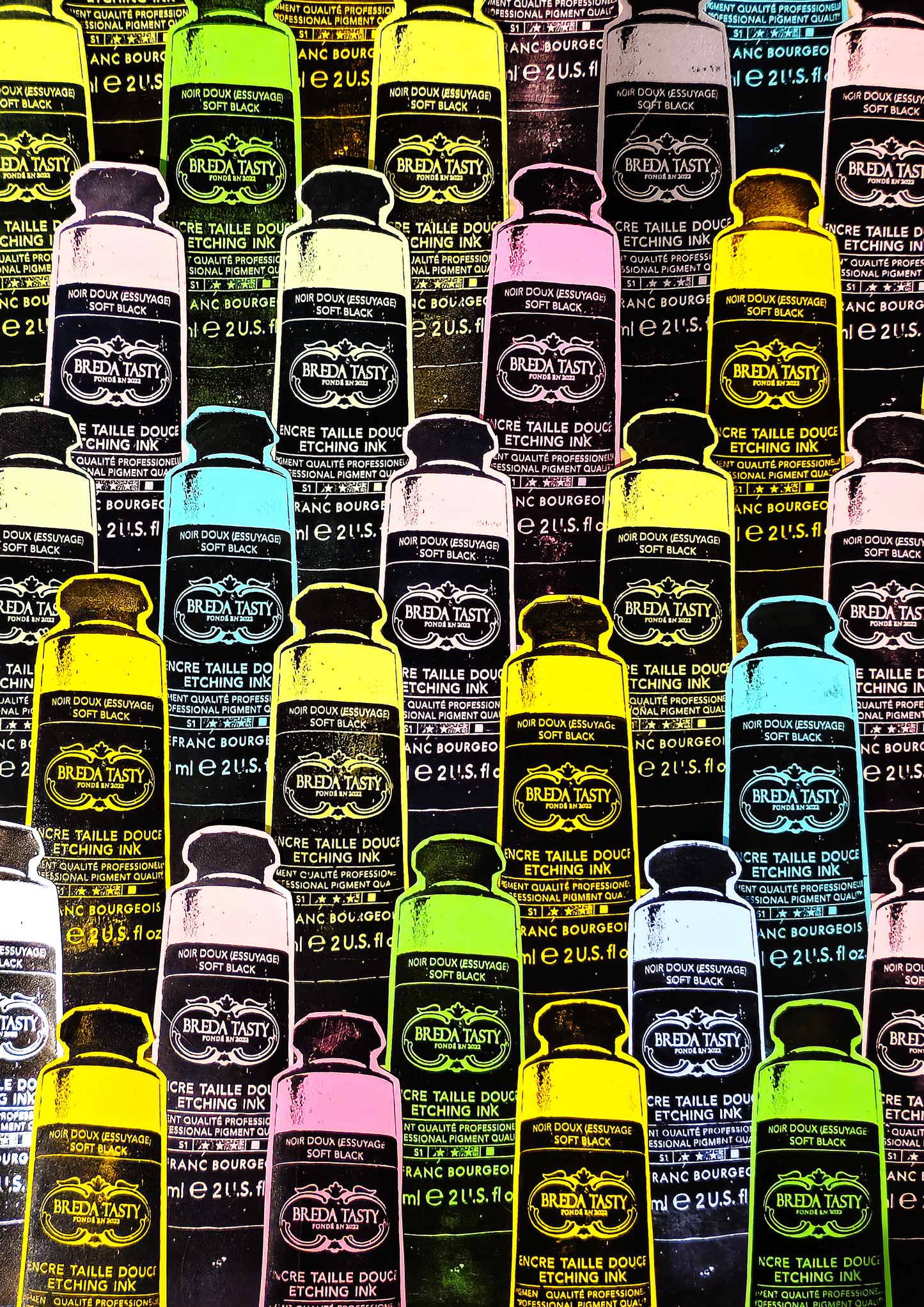 Tasty Tubes | Paste-up poster